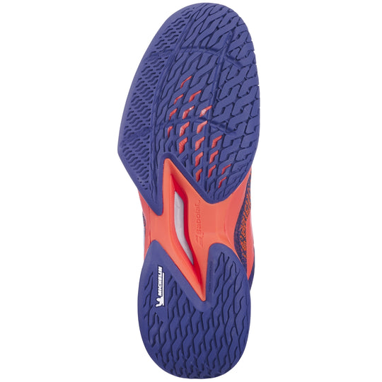 30F21629-4093 Babolat Men's Jet Mach 3 All Court Tennis Shoes (Blue Ribbon)
