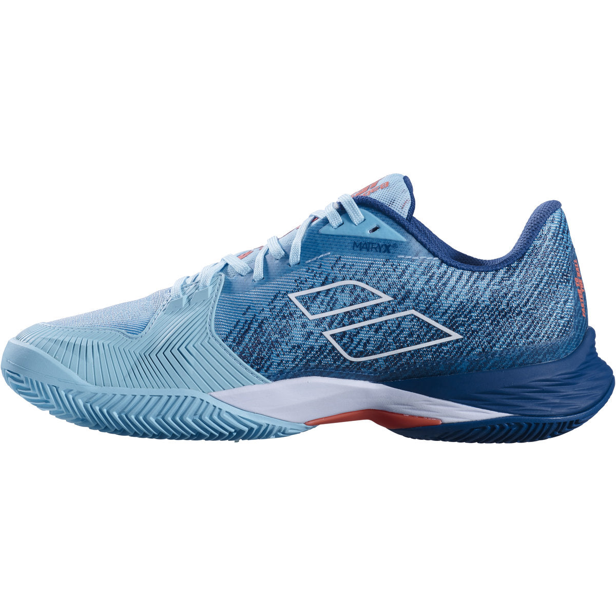 30S23631-4105 Babolat Men's Jet Mach 3 Clay Tennis Shoes (Angel Blue)