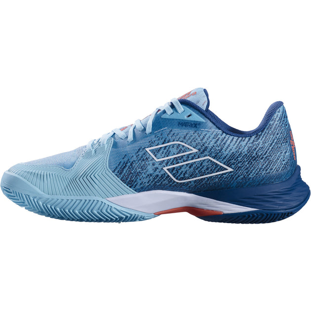 30S23631-4105 Babolat Men's Jet Mach 3 Clay Tennis Shoes (Angel Blue)