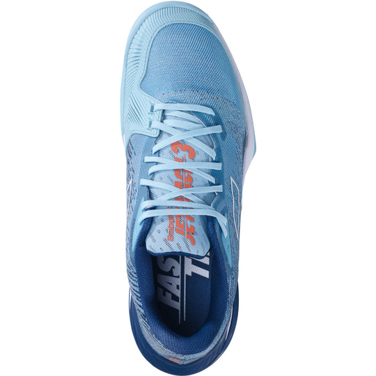 30S23631-4105 Babolat Men's Jet Mach 3 Clay Tennis Shoes (Angel Blue)