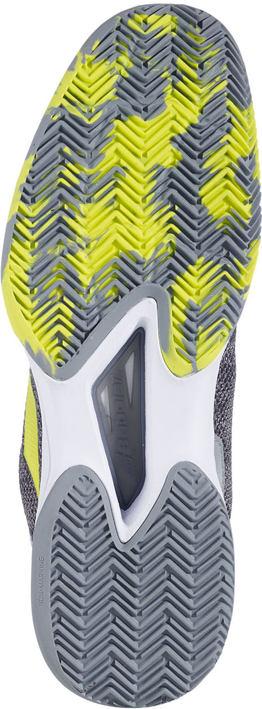 30S23650-3027 Babolat Men's Jet Tere Clay Court Tennis Shoes (Grey/Aero)