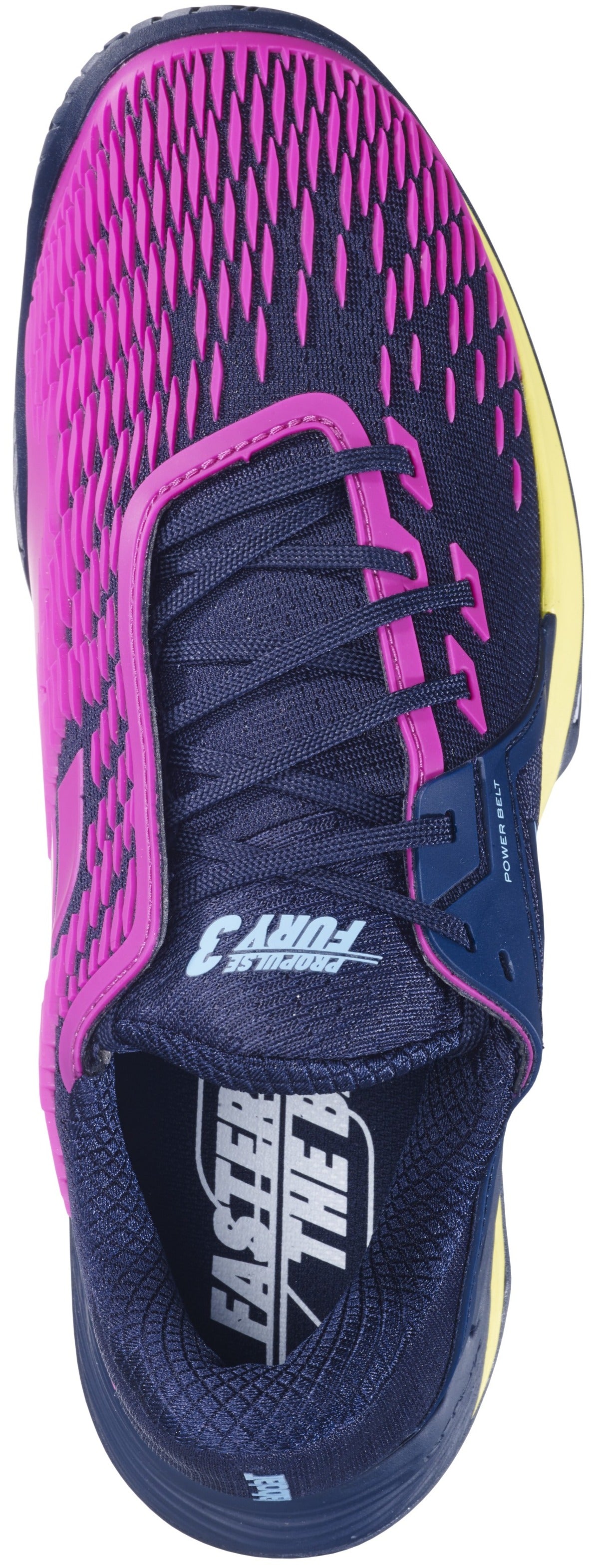 30S24208-4117 Babolat Men's Propulse Fury 3 All Court Tennis Shoes (Dark Blue/Pink Aero)