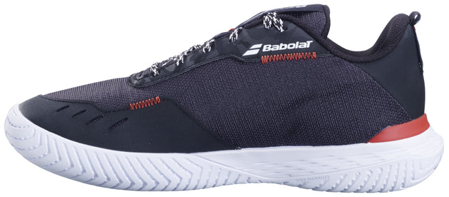 Babolat Men's SFX Evo All Court Tennis Shoes (Black/Fiesta Red)
