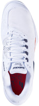 30S24649-1089 Babolat Men's Jet Tere 2 All Court Tennis Shoes (White/Strike Red)