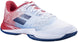30S24846-1005 Babolat Men's Jet Mach 3 Wide All Court Tennis Shoes (White/Estate Blue)