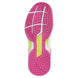 31S21447-1058 Babolat Women's Propulse Blast All Court Tennis Shoes (White/Red Rose)
