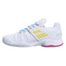 31S21477-1064 Babolat Women's Propulse Fury All Court Tennis Shoes (White/Sulphur Spring)