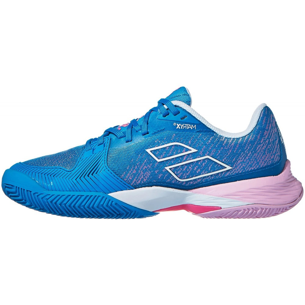 31S23630-4106 Babolat Women's Jet Mach 3 All Court Tennis Shoes (French Blue) - Left