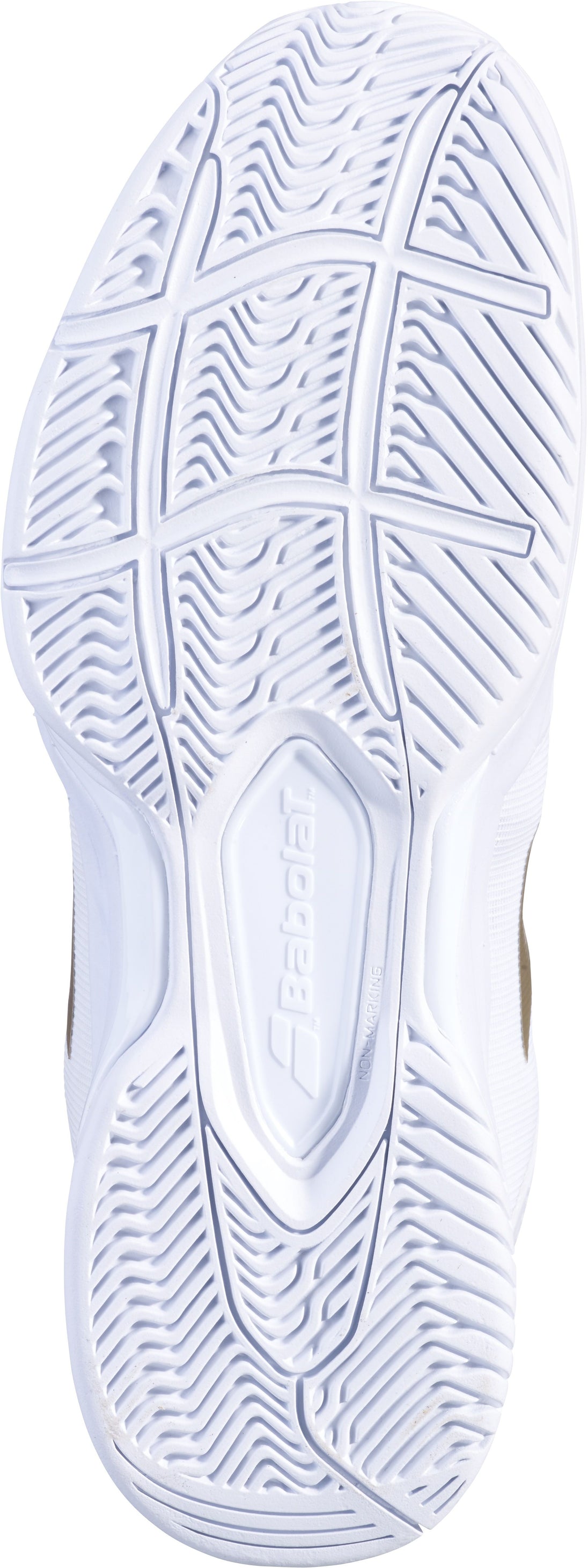 31S23885-1070 Babolat Women's SFX3 All Court Wimbledon Tennis Shoes (White/Gold)