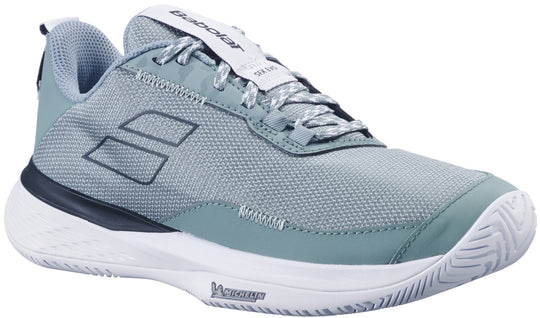 31S24556-8010 Babolat Women's SFX EVO All Court Tennis Shoes (Trellis/White)