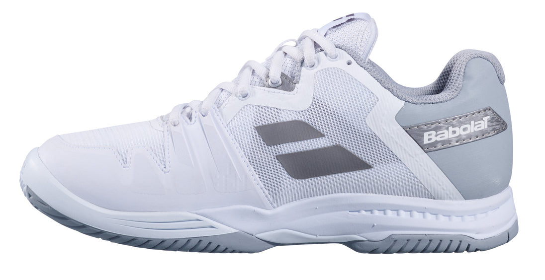 Babolat Women's SFX 3 All Court Tennis Shoes (White/Silver)
