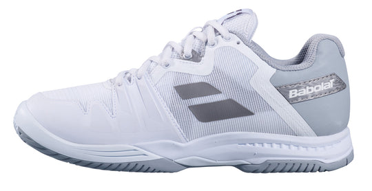 Babolat Women's SFX 3 All Court Tennis Shoes (White/Silver)
