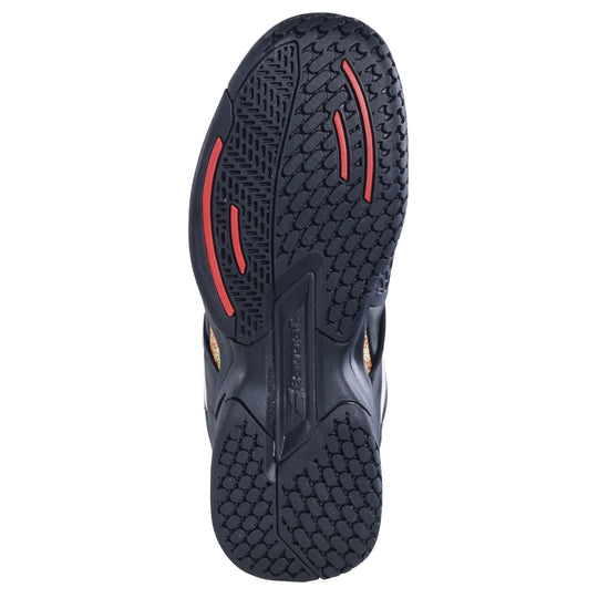 33S21478-2001 Babolat Junior Propulse All Court Tennis Shoe (Black/White)