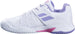 33S23884-1074 Babolat Junior Girls Propulse All Court Tennis Shoe (White/Lavender)
