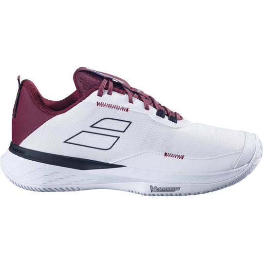 3A0F25A555-1109 Babolat Men's SFX Evo All Court Tennis Shoes (White/Port Royale)