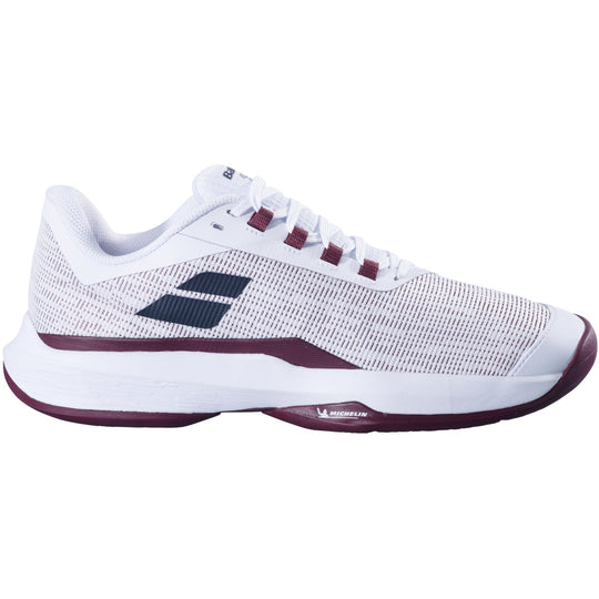 3A0F25A649-1109 Babolat Men's Jet Tere 2 All Court Tennis Shoes (White/Port Royale)