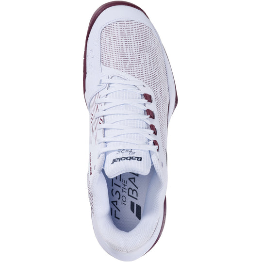 3A0F25A649-1109 Babolat Men's Jet Tere 2 All Court Tennis Shoes (White/Port Royale)