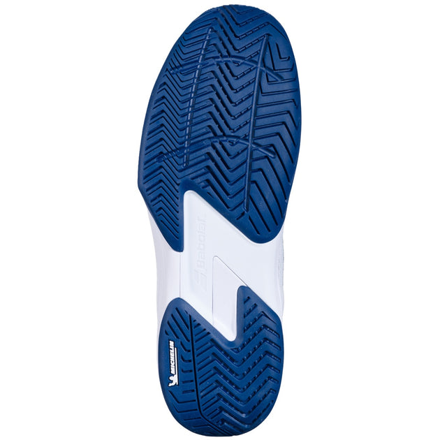 3A0S25A529-1005 Babolat Men's SFX4 All Court Tennis Shoes (White/Estate Blue)