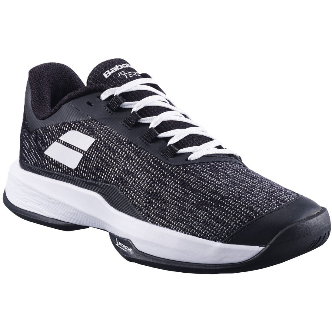 3A0S25A649-2001 Babolat Men's Jet Tere 2 All Court Tennis Shoes (Black/White)