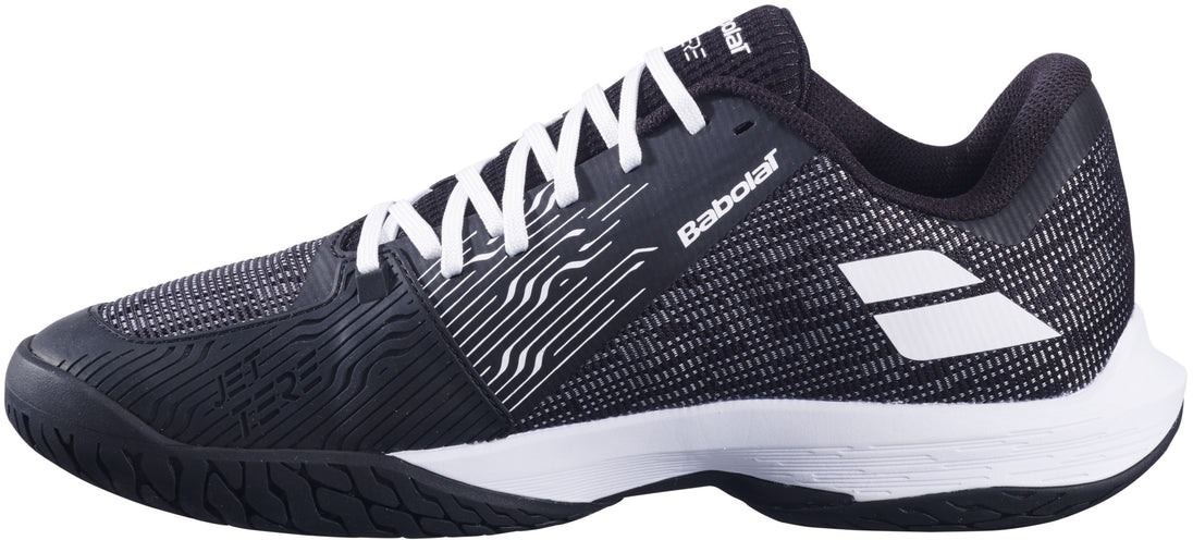 3A0S25A649-2001 Babolat Men's Jet Tere 2 All Court Tennis Shoes (Black/White)