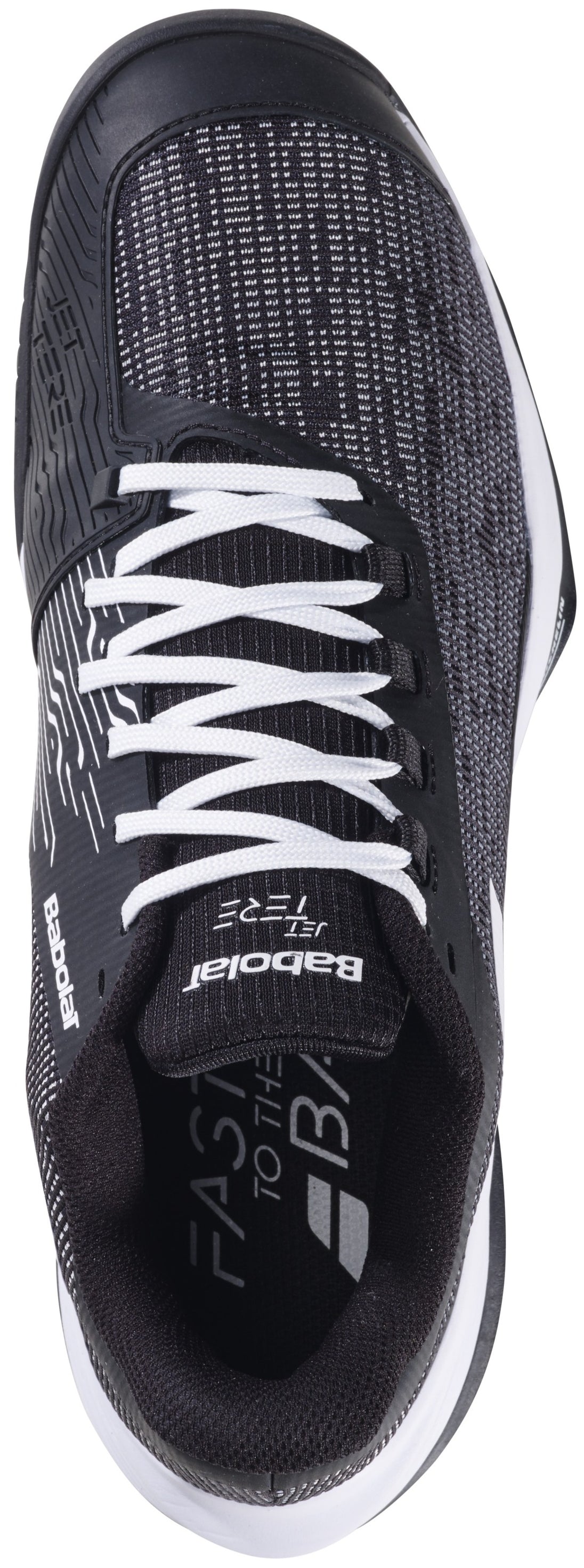 3A0S25A649-2001 Babolat Men's Jet Tere 2 All Court Tennis Shoes (Black/White)