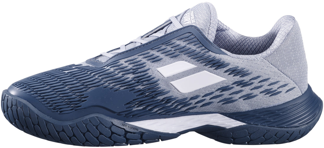 3A0S25B208-3035 Babolat Men's Propulse Fury 3 All Court Tennis Shoes (Grey/White)