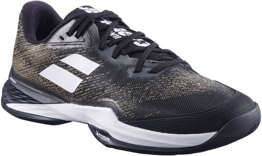 3A0S25B629-2001 Babolat Men's Jet Mach 3 All Court Tennis Shoes (Black/White)