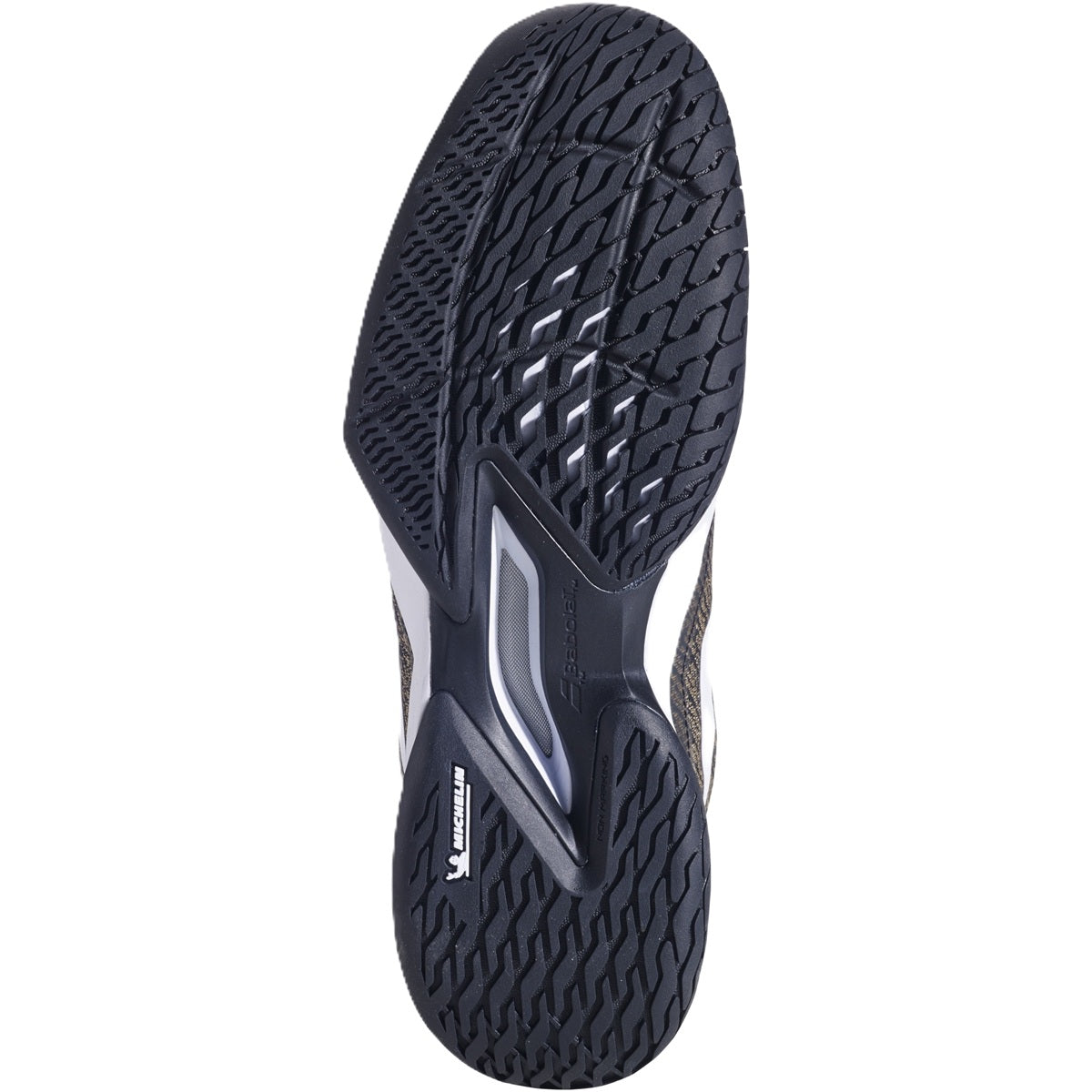 3A0S25B629-2001 Babolat Men's Jet Mach 3 All Court Tennis Shoes (Black/White)