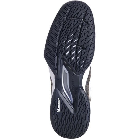 3A0S25B629-2001 Babolat Men's Jet Mach 3 All Court Tennis Shoes (Black/White)