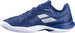 3A0S25B629-4129 Babolat Men's Jet Mach 3 All Court Tennis Shoes (Dark Blue/Silver)