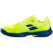 3A0S25B932-7002 Babolat Men’s Jet Mach Pickleball Shoes (Fluo Yellow/Estate Blue)
