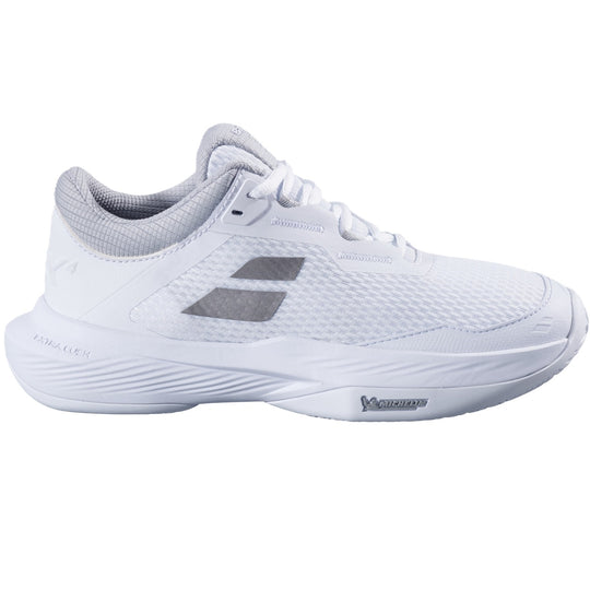 3A1S25A530-1019 Babolat Women's SFX4 All Court Tennis Shoes (White/Silver)