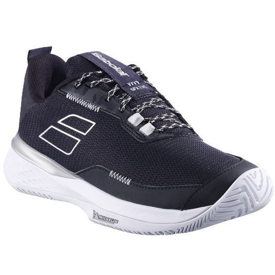 3A1S25A556 Women's SFX Evo All Court Tennis Shoes (Black/Silver)