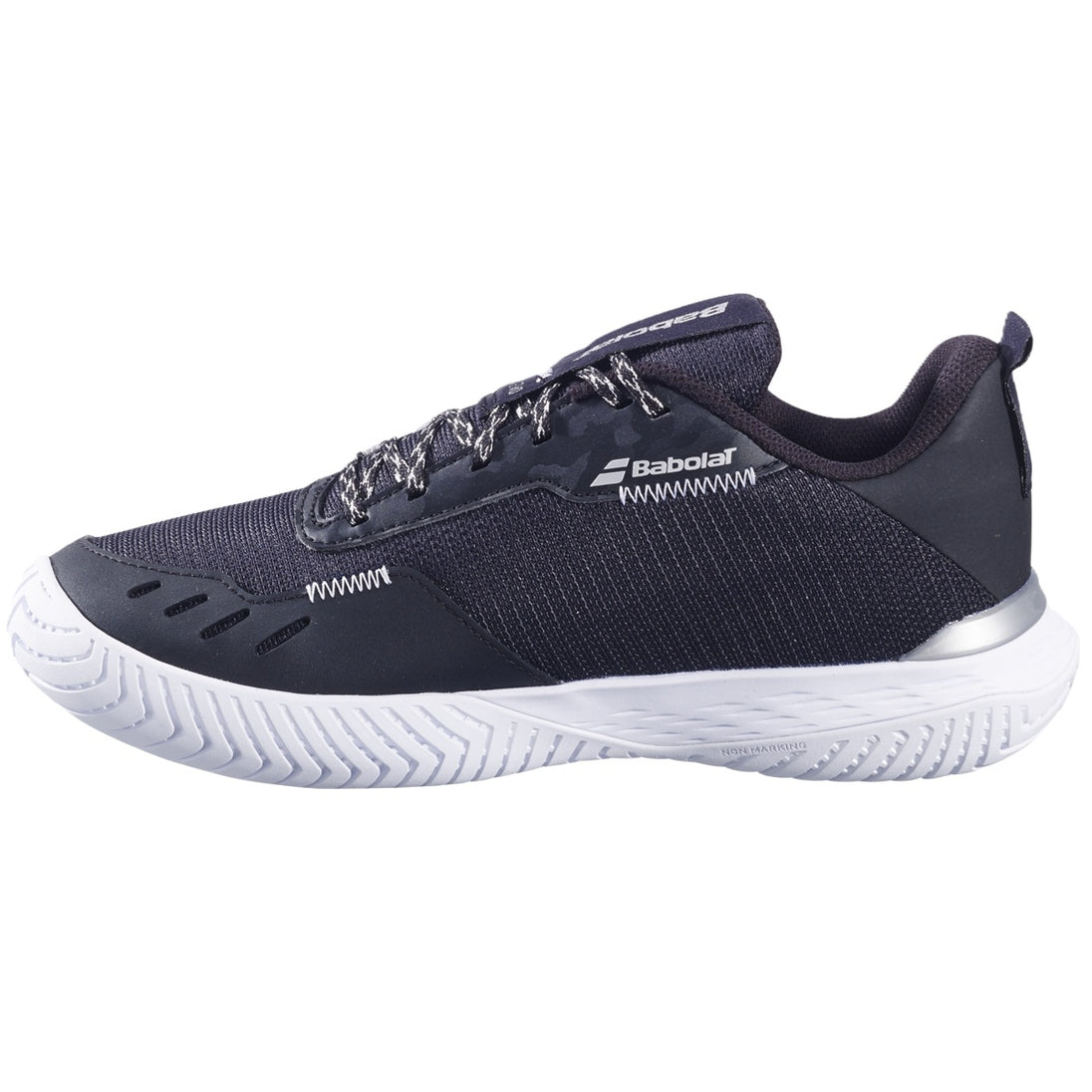 3A1S25A556 Women's SFX Evo All Court Tennis Shoes (Black/Silver)