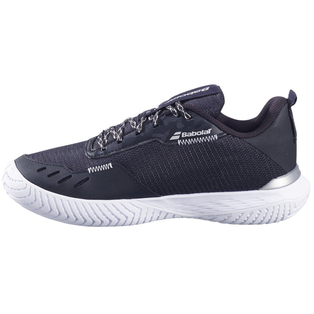 3A1S25A556 Women's SFX Evo All Court Tennis Shoes (Black/Silver)