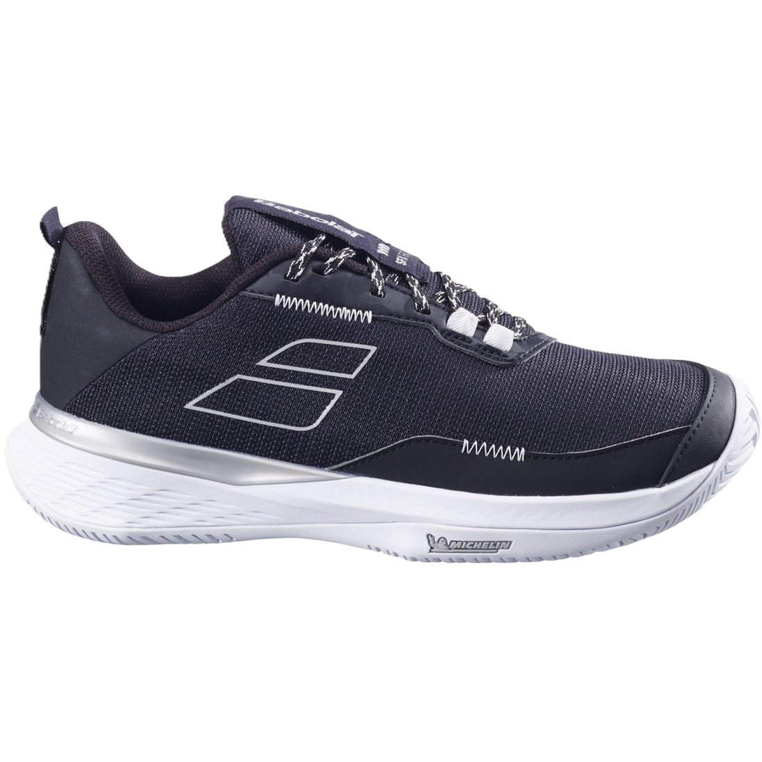 3A1S25A556 Women's SFX Evo All Court Tennis Shoes (Black/Silver)