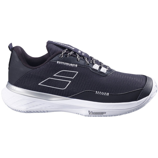 3A1S25A556 Women's SFX Evo All Court Tennis Shoes (Black/Silver)