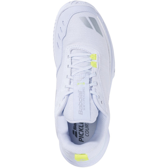 3A1S25A953-1019 Babolat Women's SFX Evo Pickleball Shoes (White/Silver)