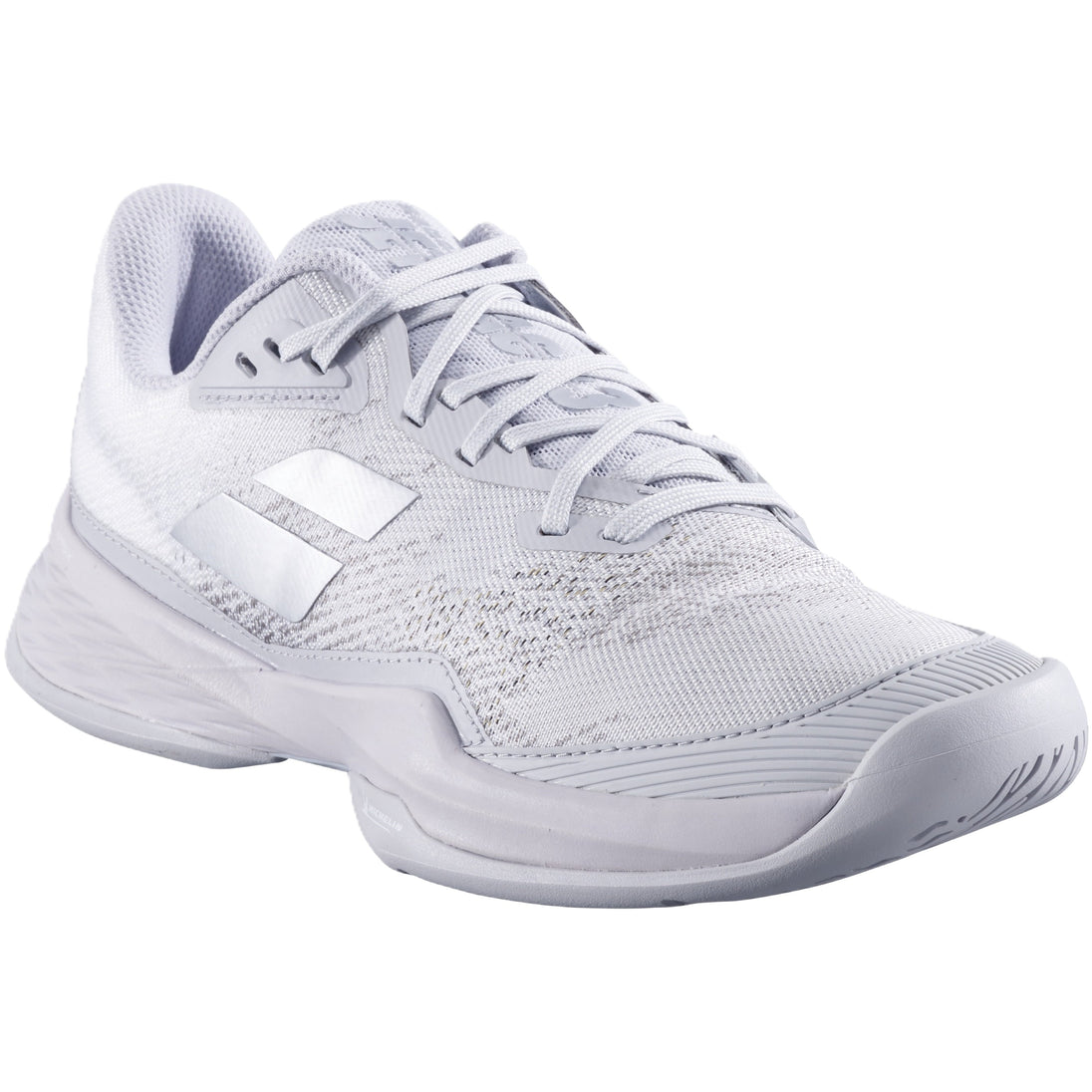 3A1S25B630-1072 Babolat Women's Jet Mach 3 All Court Tennis Shoes (White/Grey)
