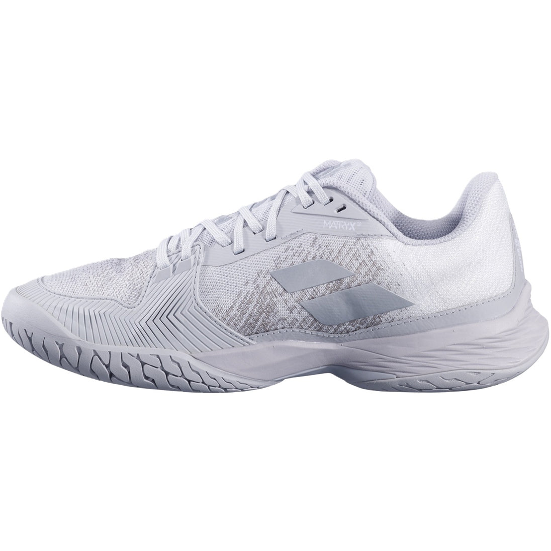 3A1S25B630-1072 Babolat Women's Jet Mach 3 All Court Tennis Shoes (White/Grey)
