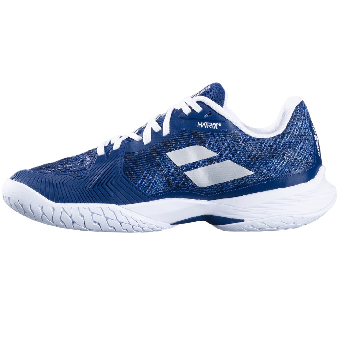 3A1S25B630-4060 Babolat Women's Jet Mach 3 All Court Tennis Shoes (Dark Blue)