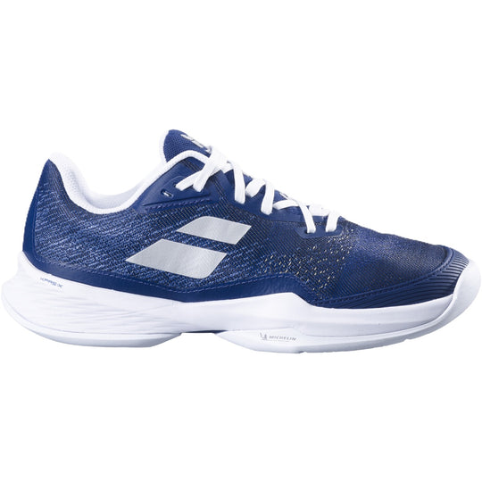 3A1S25B630-4060 Babolat Women's Jet Mach 3 All Court Tennis Shoes (Dark Blue)
