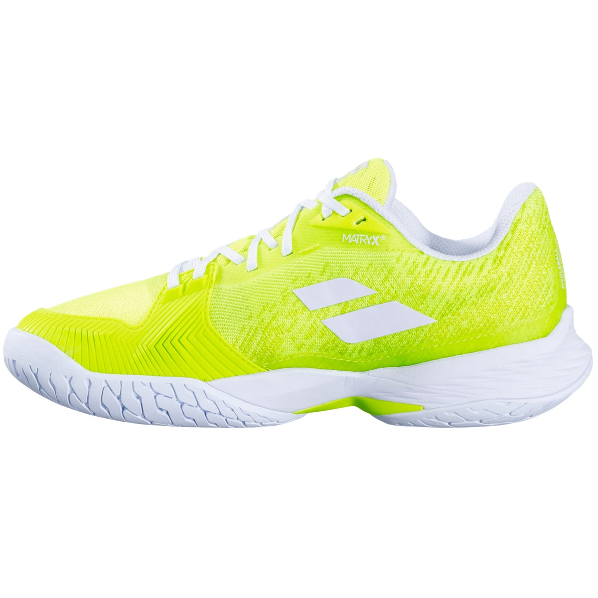 Babolat Women's Jet Mach Pickleball Shoes (Fluo Yellow/White)