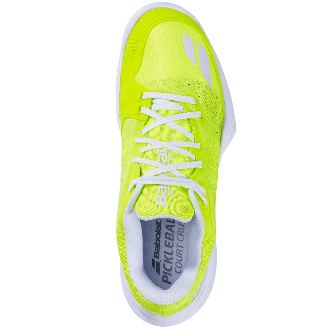 3A1S25B933-7022 Babolat Women’s Jet Mach Pickleball Shoes (Fluo Yellow/Estate Blue)