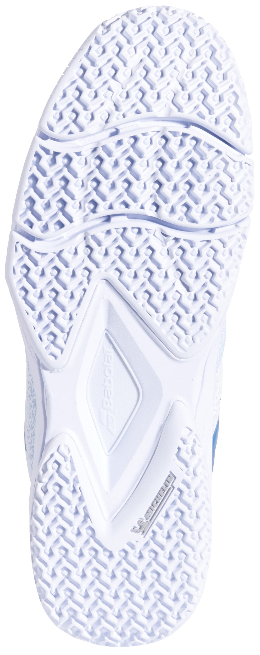3A1S25C757-1104 Babolat Women's Sensa Padel Shoes (White/Cool Blue)