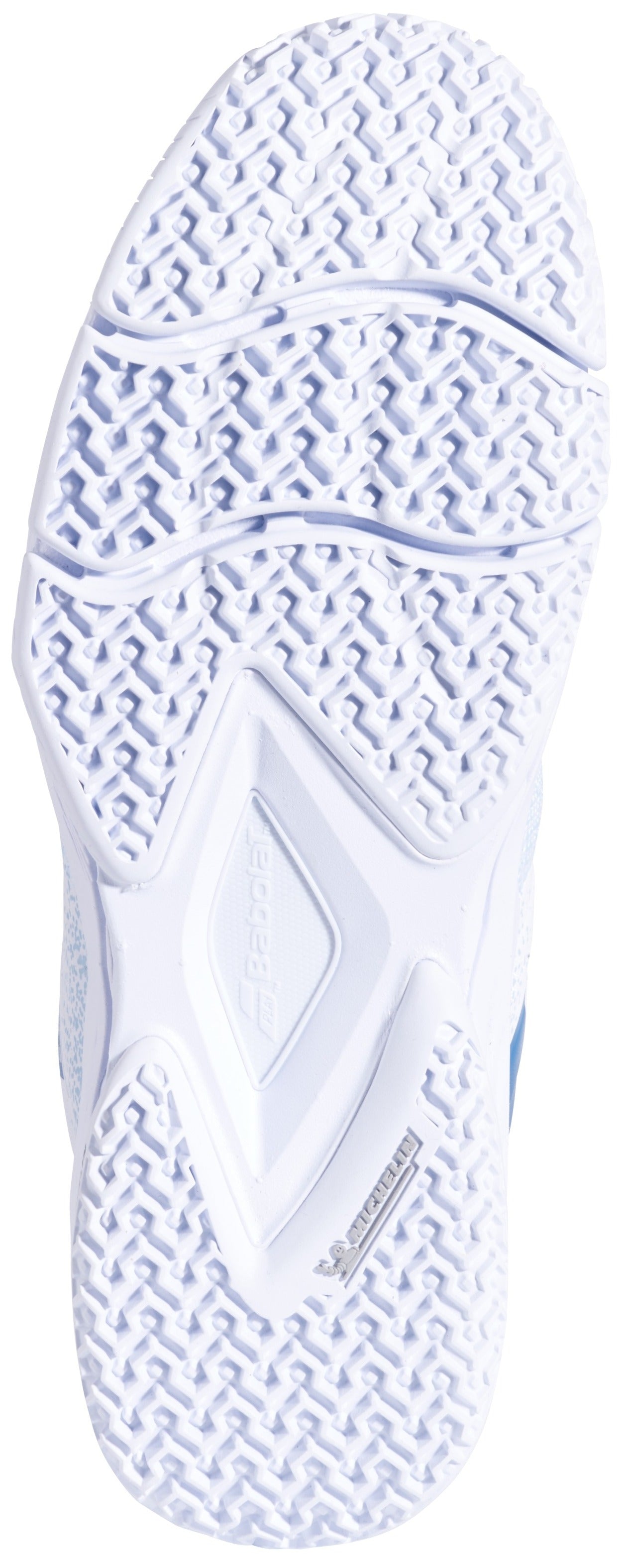 3A1S25C757-1104 Babolat Women's Sensa Padel Shoes (White/Cool Blue)