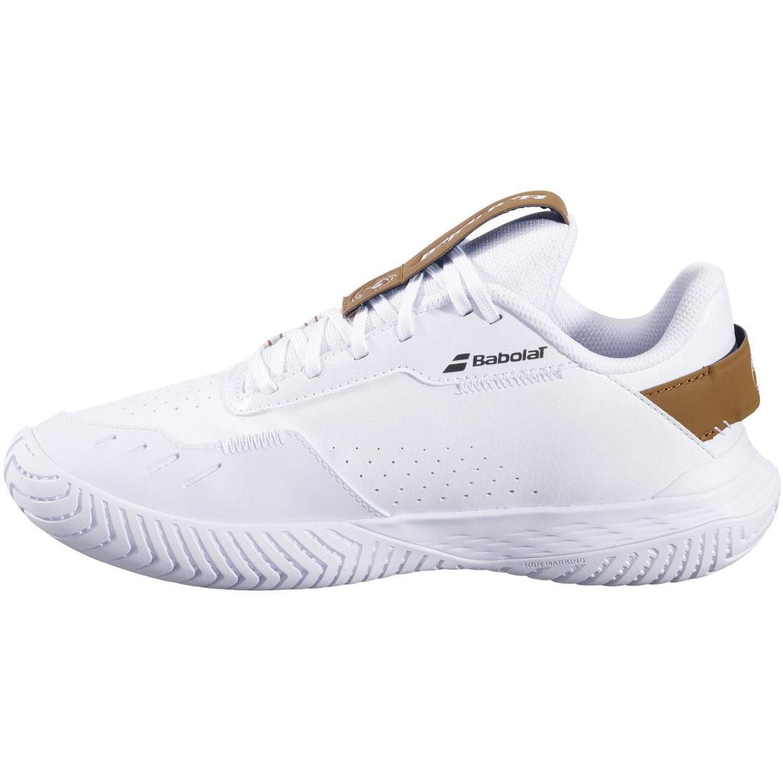 3A1S25C939-1096 Babolat Women's SFX Evo All Court Wimbledon Tennis Shoes (White/After Dark)