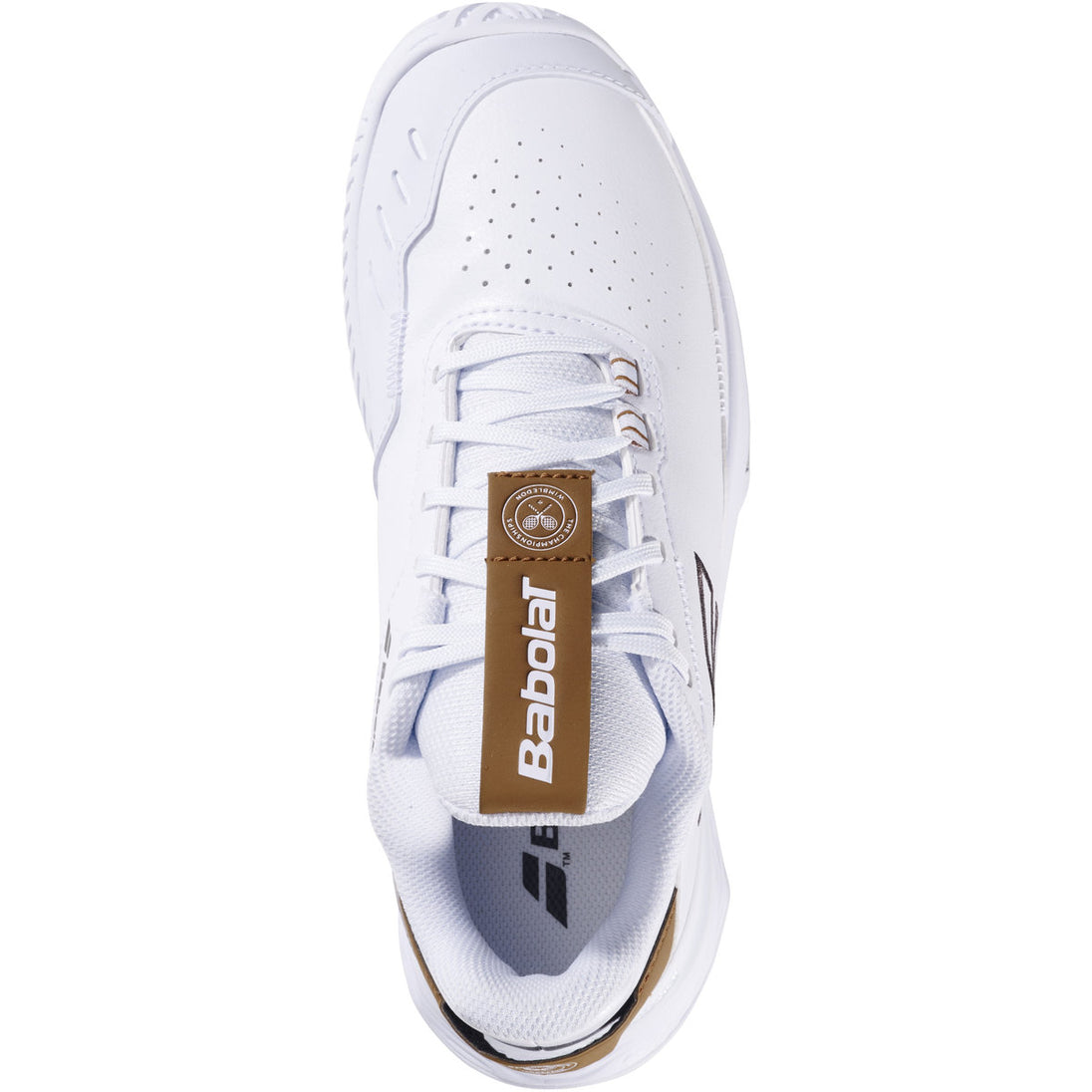 3A1S25C939-1096 Babolat Women's SFX Evo All Court Wimbledon Tennis Shoes (White/After Dark)