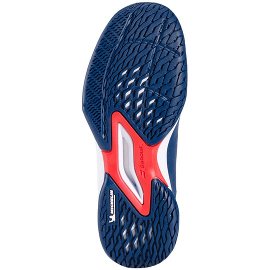 3K2S25A478-4001 Babolat Junior Propulse 3 All Court Tennis Shoes (Estate Blue/White)