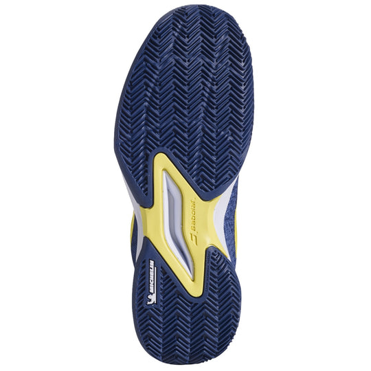 3K2S25A648-4118 Babolat Junior Jet Mach 3 All Court Tennis Shoes (Sodalite Blue)